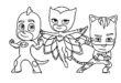 Schnapp Dir Deine Stifte! Pj Masks Ausmalbilder Zum Actionreichen Ausmalen