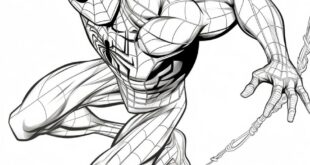 Schwing Dich In Den Farbenspaß! Spider Man Ausmalen