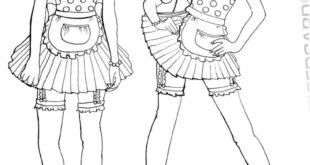 Entdecke Deine Innere Designerin: Top Model Ausmalbild Zum Kreativ Werden!