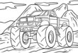 Monster Trucks Ausmalbilder: Brülle Mit Den Farben Zum Sieg!