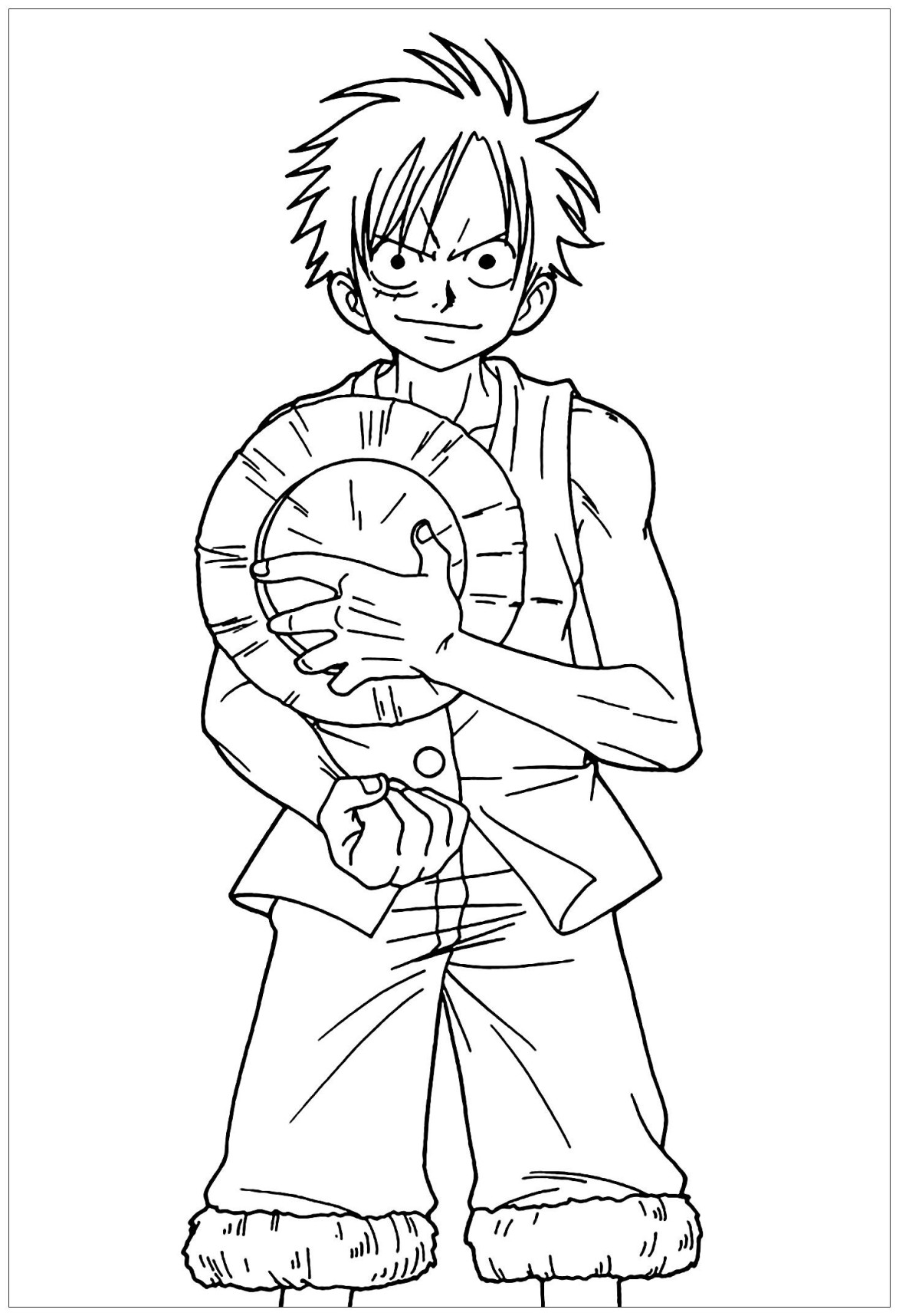 One Piece Ausmalbilder zum Ausdrucken  Coloring pages, Super