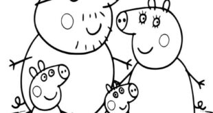 Ab Ins Schlammloch!  Peppa Wutz Ausmalbild Zum Kreativen Matsch-Spaß