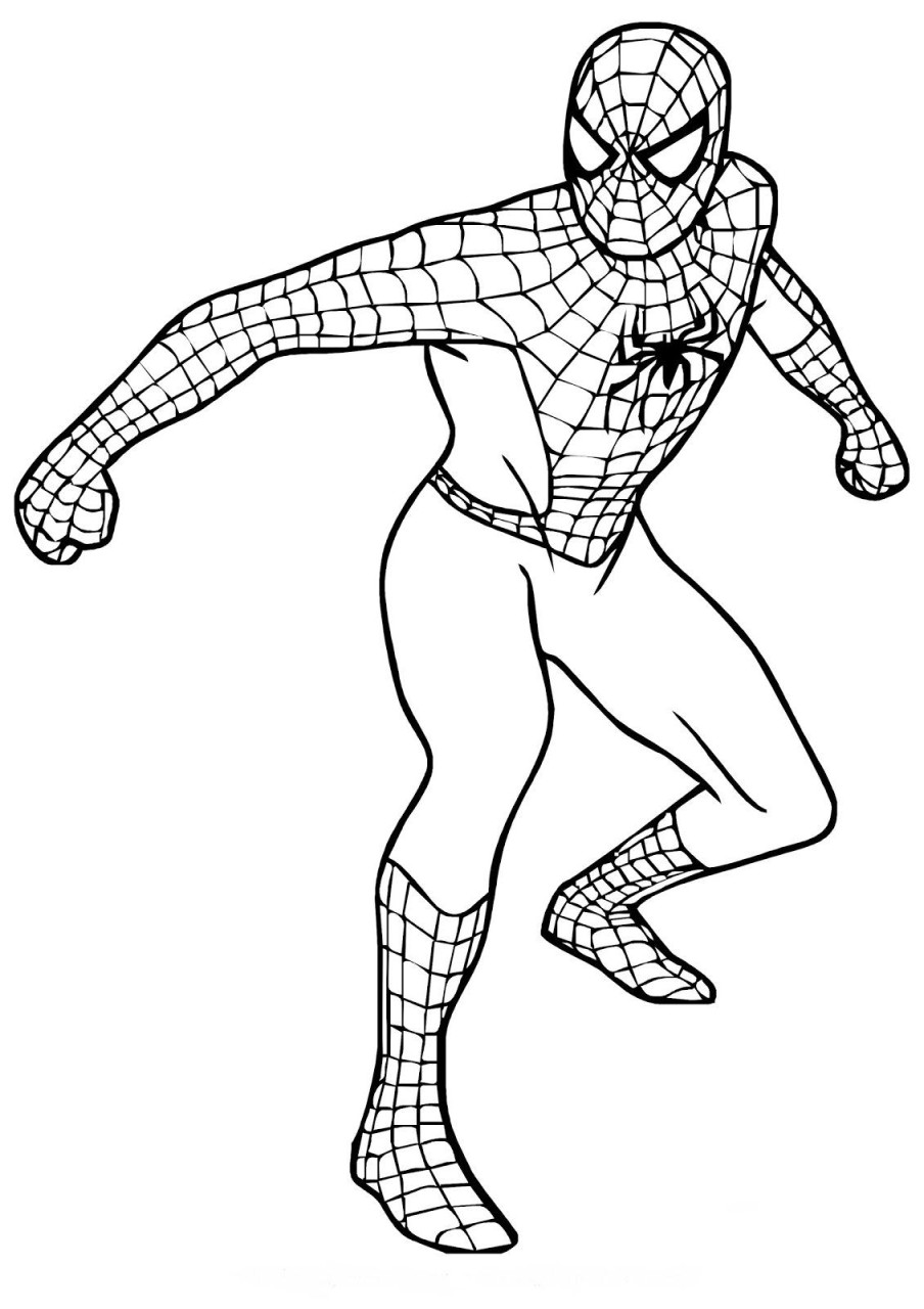 Top  Ausmalbilder Spiderman zum Ausdrucken Kostenlos  Spiderman