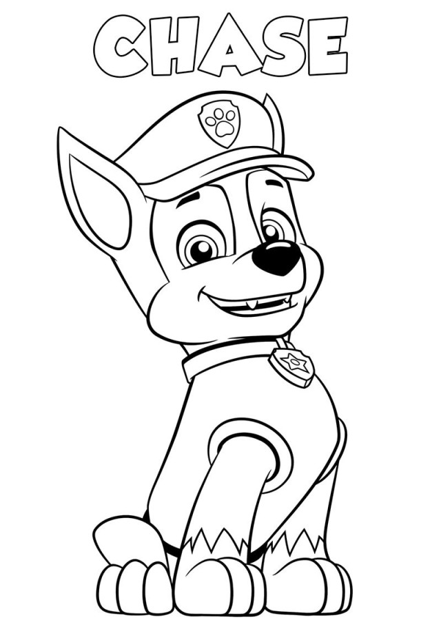 Top Image Paw Patrol Coloring Sheets  Ausmalbilder, Paw patrol