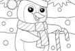 Pinguin zum Ausmalen: Lustige schwarz-weiße Freunde zum Leben erwecken!