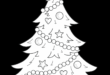 Weihnachtsbaum Zum Ausmalen: Kostenlose Malvorlagen Für Kinder Und Erwachsene
